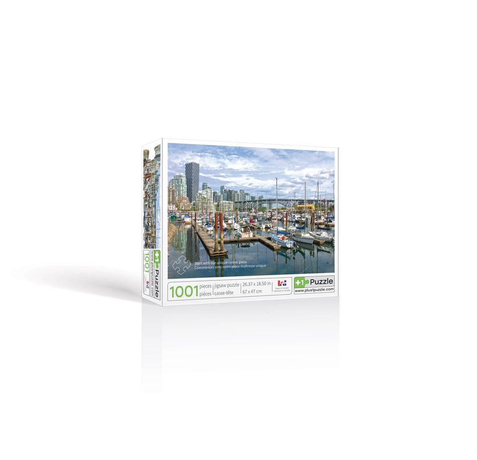 Granville Island Marina, Vancouver - Jigsaw Puzzle 1001 pieces