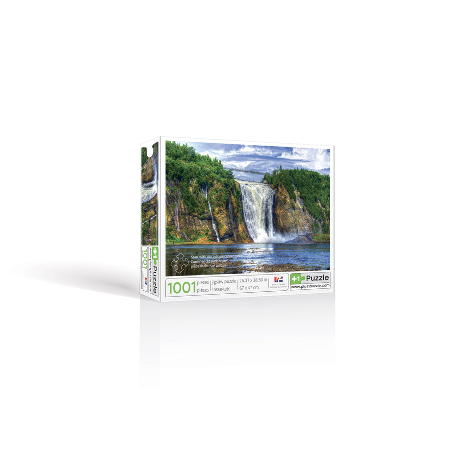 Montmorency Falls - Jigsaw Puzzle 1001 pieces