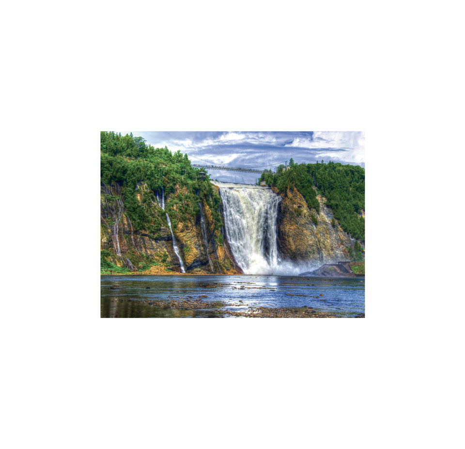 Montmorency Falls - Jigsaw Puzzle 1001 pieces