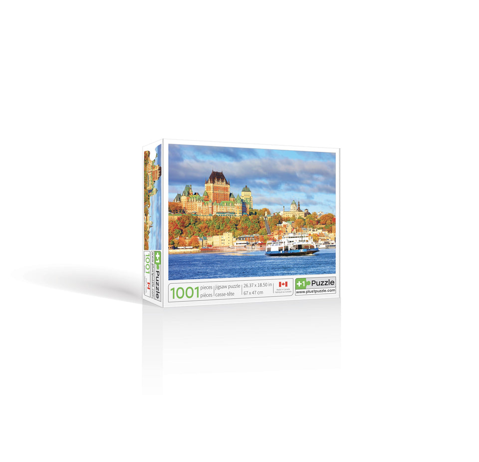 Chateau Frontenac, Quebec - Jigsaw Puzzle 1001 pieces